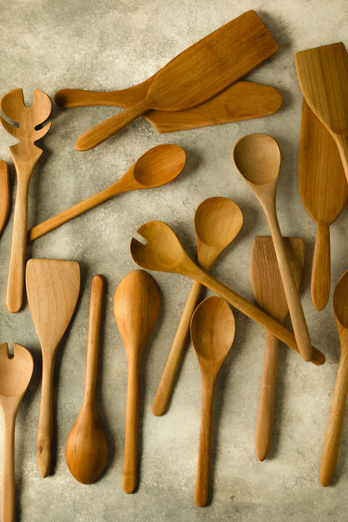 Demy Craft Bislaç Spatula Ceviz Ağacı El Yapımı 30 cm.